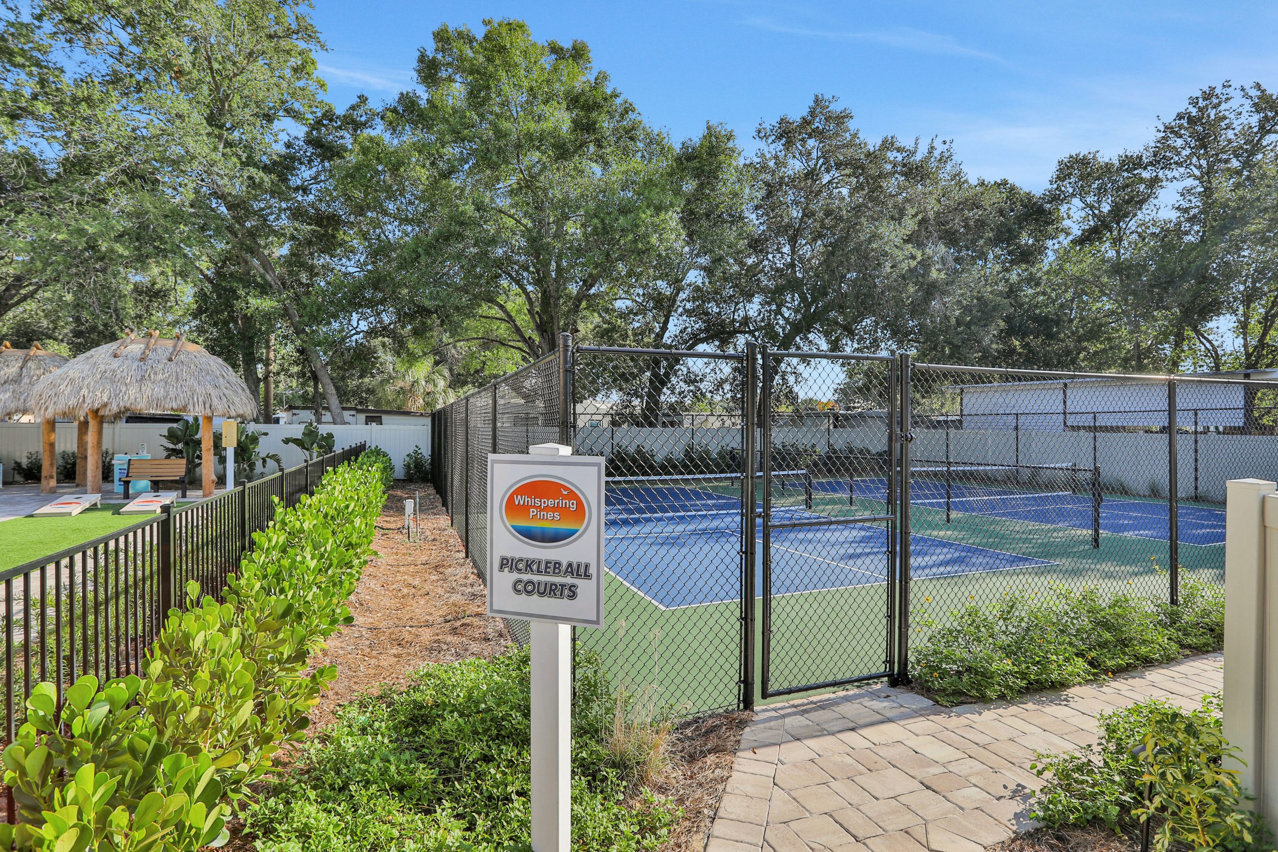 Aerial of Mobile Home Community